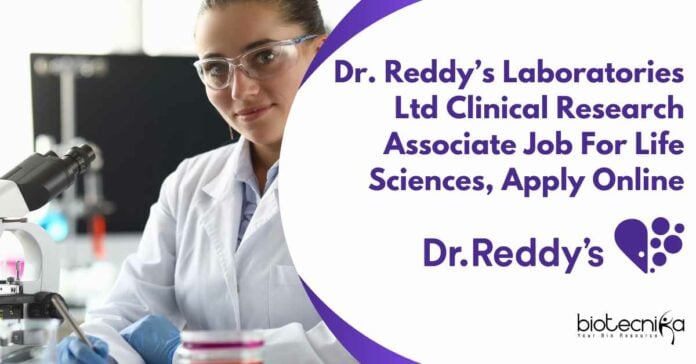 Dr. Reddy’s Labs CRA