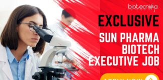 Sun Pharma Biotech Executive