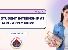 Paid Student Internship at IARI - Apply Now!