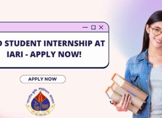 Paid Student Internship at IARI - Apply Now!