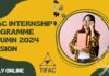 TIFAC Internship Programme Autumn 2024 Session – Apply Online TIFAC Internship Programme Autumn