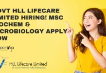 Govt HLL Lifecare Limited Hiring