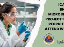 ICAR-IARI Botany Project Job Opening