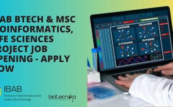IBAB Bioinformatics Project Vacancy