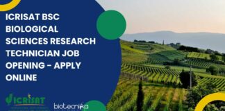 ICRISAT BSc Biological Sciences Research