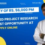Non-Med Project Research Scientist Opportunity at ICMR With Rs. 56,000 pm Pay – Apply Now Non-Med Project Research Scientist
