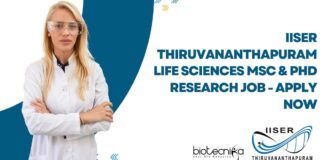 IISER Thiruvananthapuram Life Sciences
