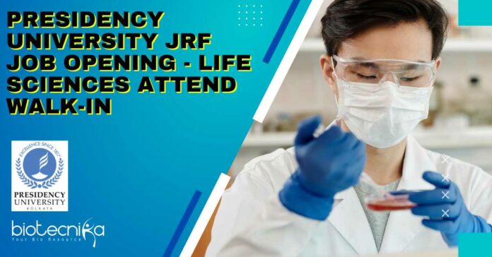 Presidency University JRF Job Opening