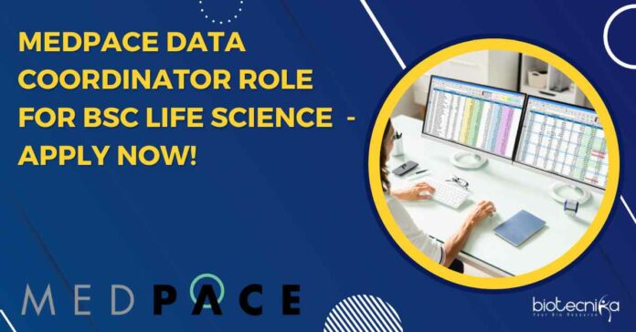 Medpace Data Coordinator Job