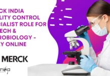 Merck India QC Vacancies