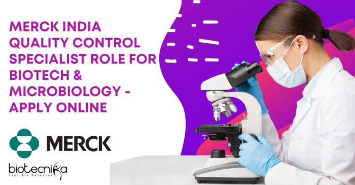 Merck India QC Vacancies