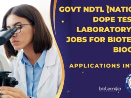 Govt NDTL JRF Jobs