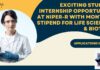 Exciting Student Internship Opportunity at NIPER-R With Monthly Student Assistantship For Life Sciences & Biotech NIPER Student Internship