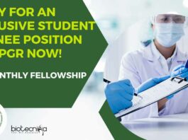 NIPGR Student Trainee Life Sciences