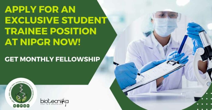 NIPGR Student Trainee Life Sciences