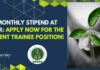 NIPGR Life Science Student Trainee