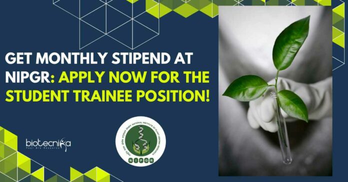 NIPGR Life Science Student Trainee