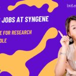 Freshers Vacancies at Syngene
