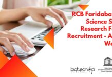 RCB Faridabad Life Science Senior