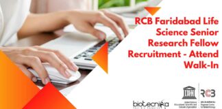 RCB Faridabad Life Science Senior
