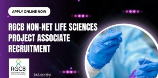 RGCB Non-NET Life Sciences Project