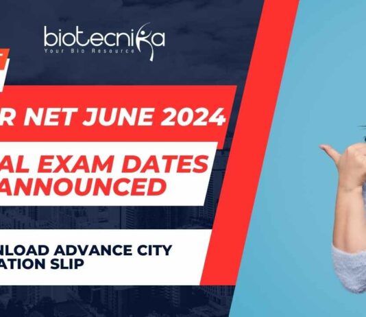 CSIR NET June 2024 Exam Dates
