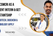 CSMCRI Student Internship