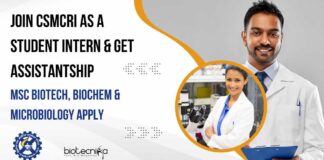 CSMCRI Student Internship