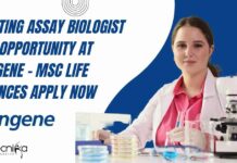 Exciting Assay Biologist Job Opportunity at Syngene – MSc Life Sciences Apply Now Assay Biologist Job Opportunity at Syngene