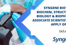 Syngene Associate Scientist Job