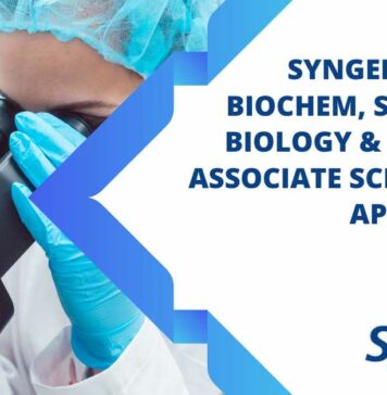 Syngene Associate Scientist Job