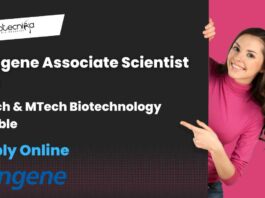 Syngene Associate Scientist Job