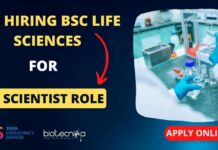 TCS PV Scientist Job Opening