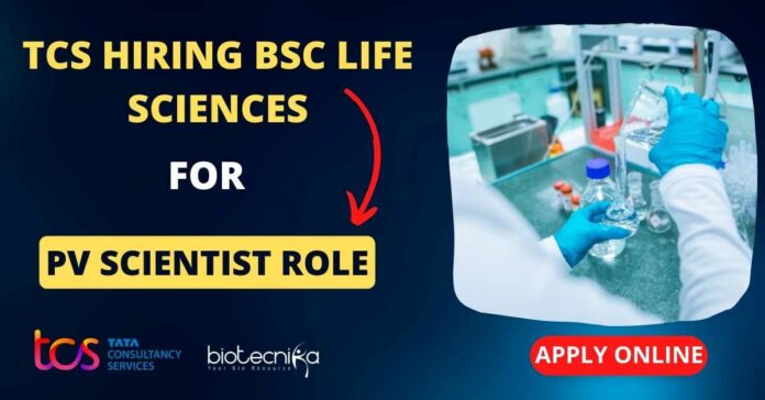 TCS PV Scientist Job Opening