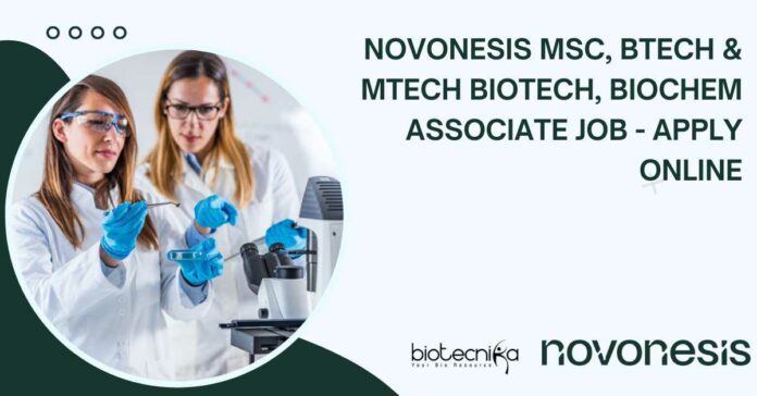Novonesis Associate Job Opening