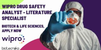 Wipro Drug Safety Analyst