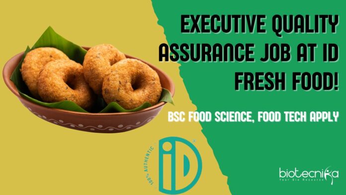 Executive QA Vacancy at iD