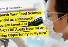 CSIR-CFTRI PhD Biotech Job, Biochem & Food Science Research Job - Apply Online