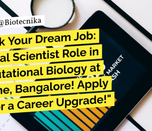 Syngene PhD Bioinformatics Job