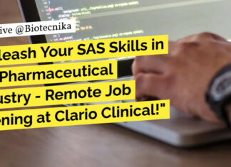 BS Life Sciences Clinical Data Programmmer – Remote Job Opening at Clario Clinical! BS Life Sciences Clinical Data Programmmer - Remote Job Opening at Clario Clinical!