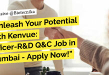 Kenvue Hiring: Officer R&D Q&C Job For Microbiology - Apply Now!