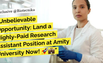 Amity University AIMMSCR Biotech, Biochem, Mol Bio & Life Sciences Research Job – Apply Now Amity University AIMMSCR Biotech, Biochem, Mol Bio & Life Sciences Research Job - Apply Now