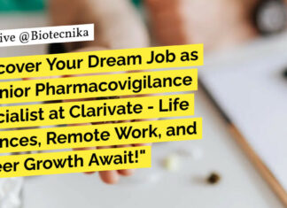 Senior Pharmacovigilance Specialist at Clarivate