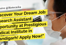 Immunology Jobs at PGIMER