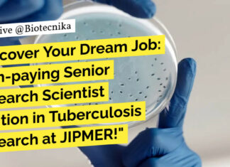 Earn Rs. 1.25 Lakh pm as Senior Research Scientist at JIPMER! Microbiology Apply JIPMER PhD Microbiology Research Job - Apply For Scientist Role