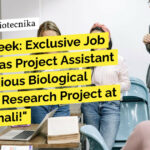 Project Assistant in Biological Sciences