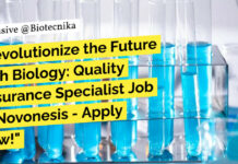 Quality Assurance Specialist Job at Novonesis - Apply Now!