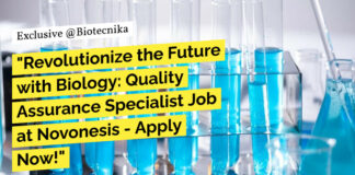 Quality Assurance Specialist Job at Novonesis - Apply Now!