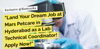 Mars Petcare Life Sciences Job Opening - Apply Online