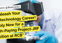 Project JRF Life Sciences Job at Regional Centre for Biotechnology